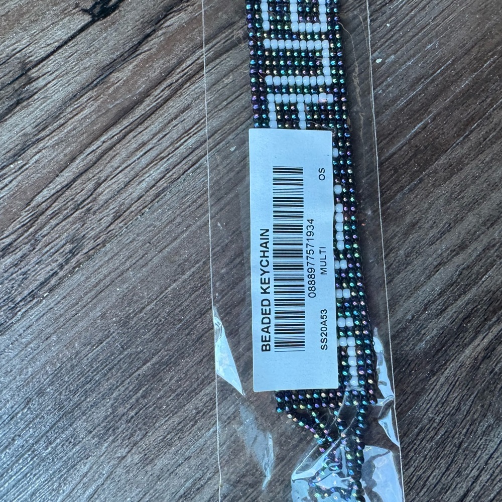 Supreme Multicolor Beaded Keychain - Picture 2 of 2